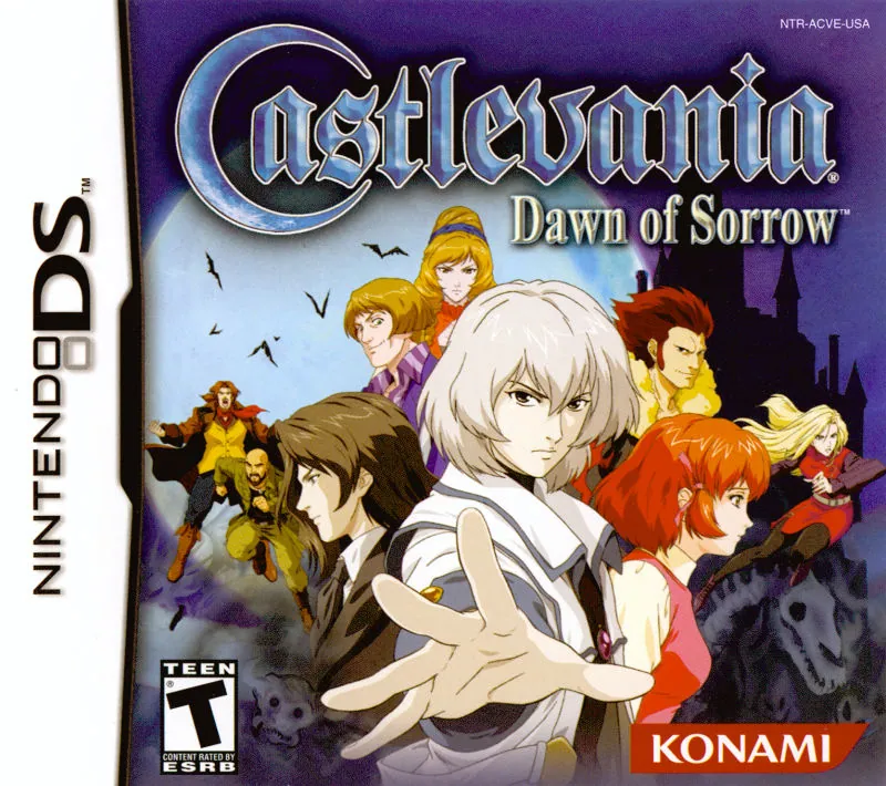 Portada americana del 2do Castlevania de Soma