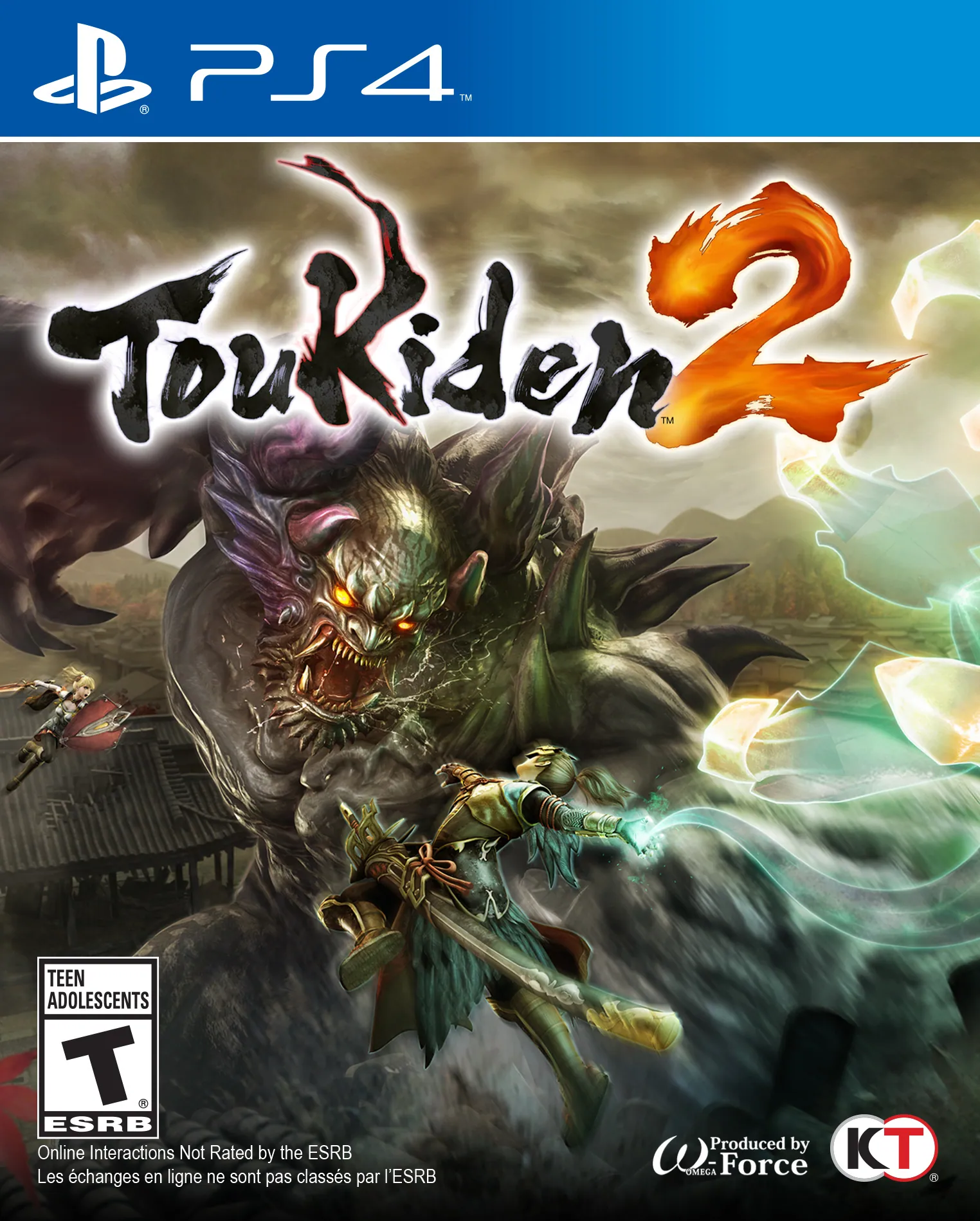Portada americana del 3 Toukiden