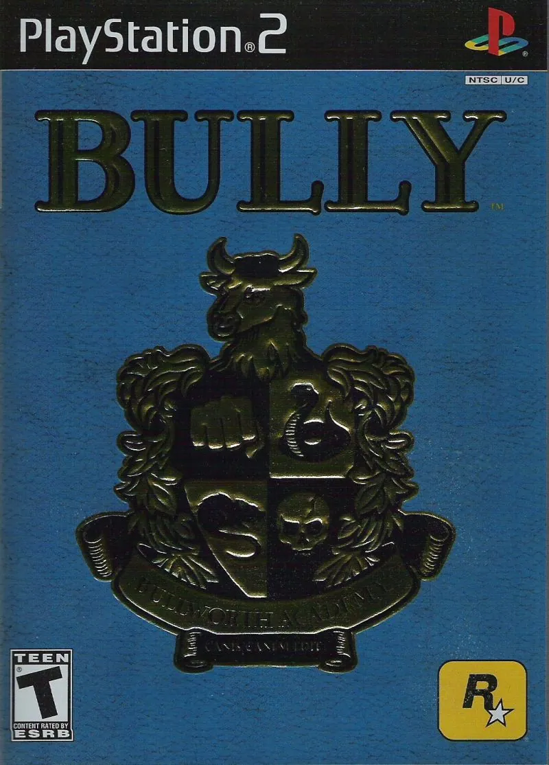 Portada americana de Bully para PS2