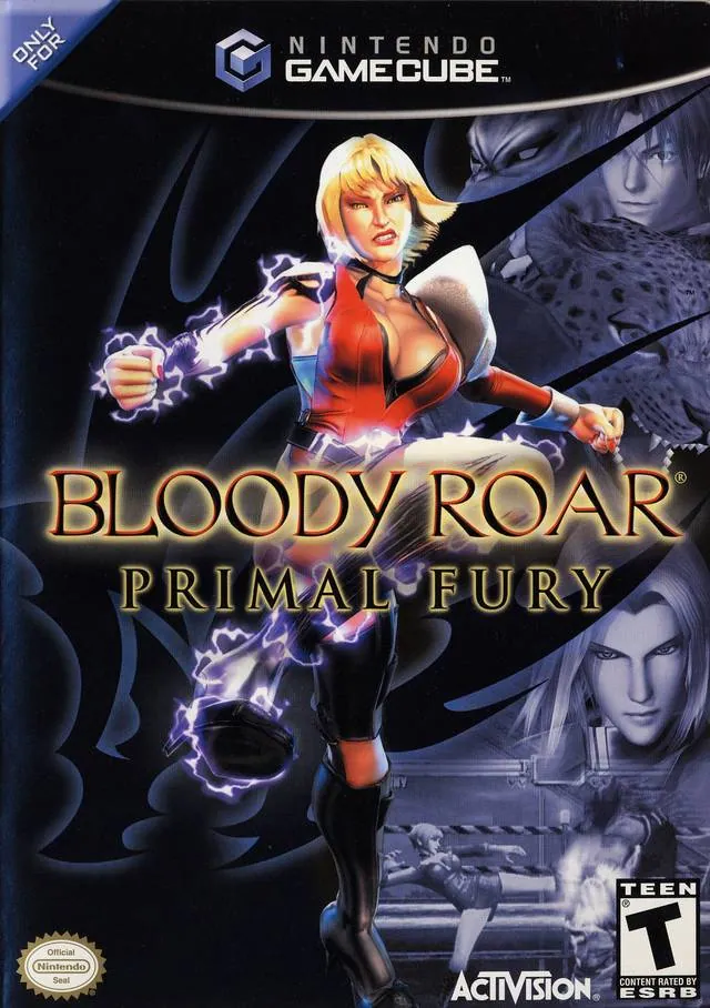 Portada americana de Bloody Roar: Primal Fury