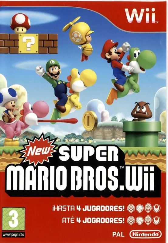 Versión ibérica de New Super Mario Bros. Wii