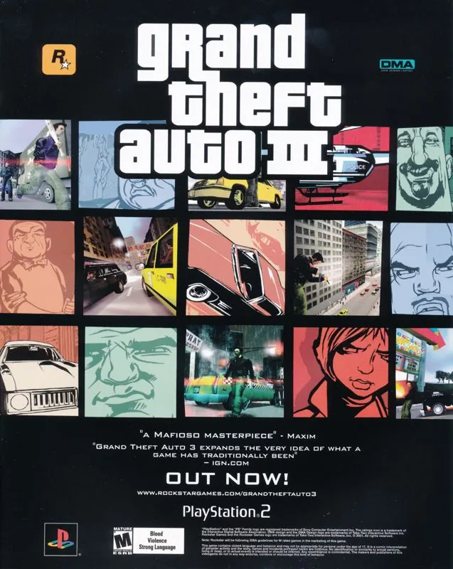 Otro anuncio gringo de Grand Theft Auto III