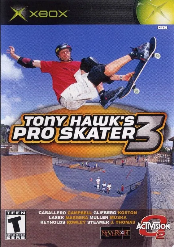 Versión para Xbox de Tony Hawk’s Pro Skater 3