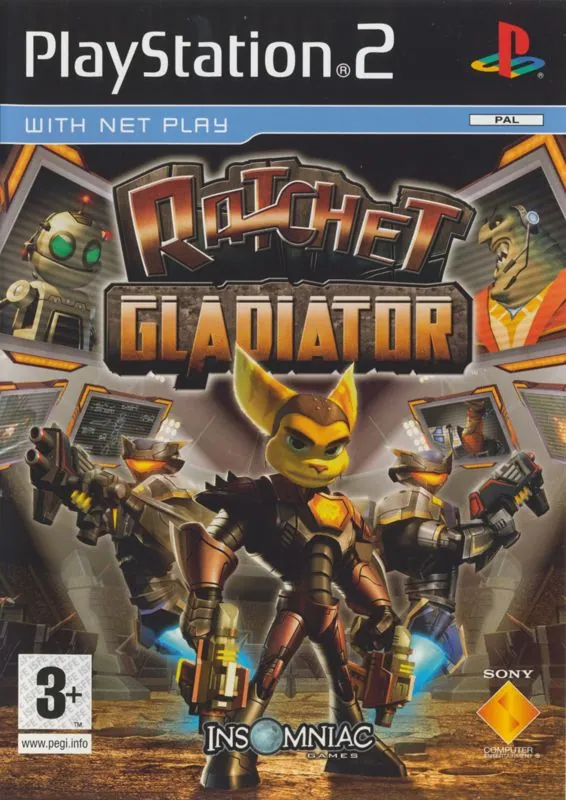 Portada europerra de Ratchet: Deadlocked