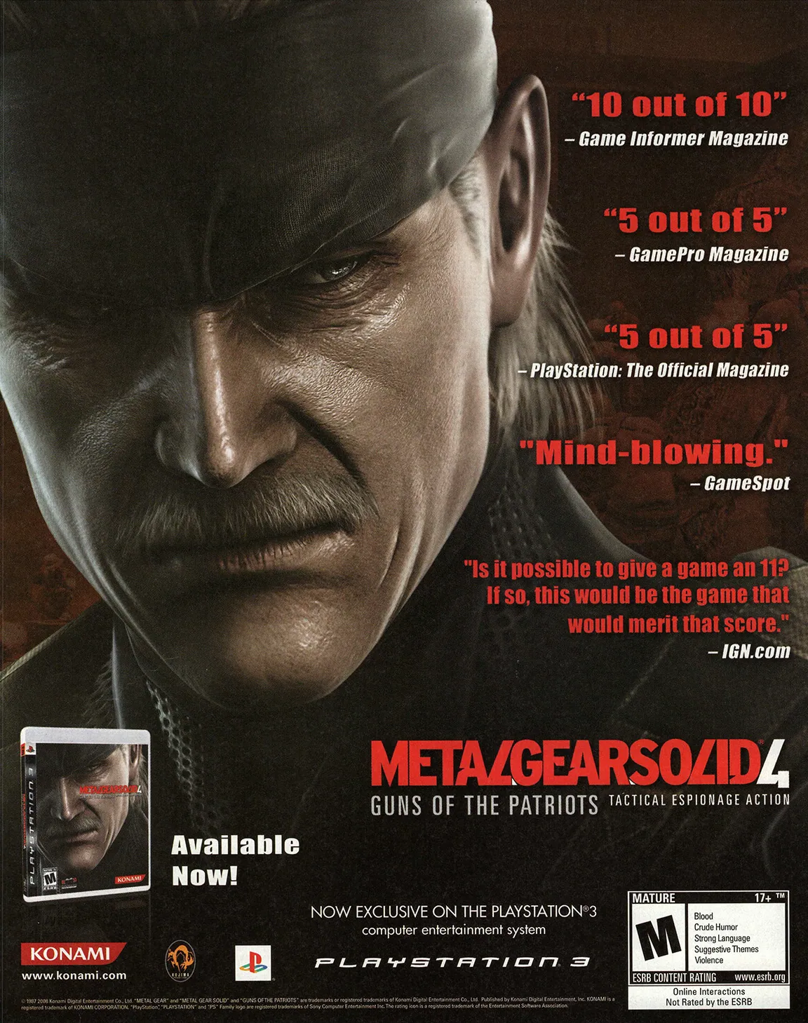 Anuncio de revista del juego que ganaría la Guerra de Consolas