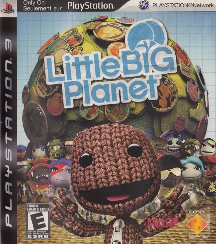 Portada americana de LittleBigPlanet