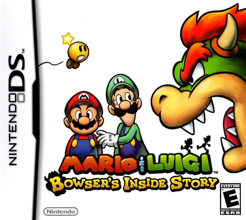 Portada americana del 3er Mario & Luigi