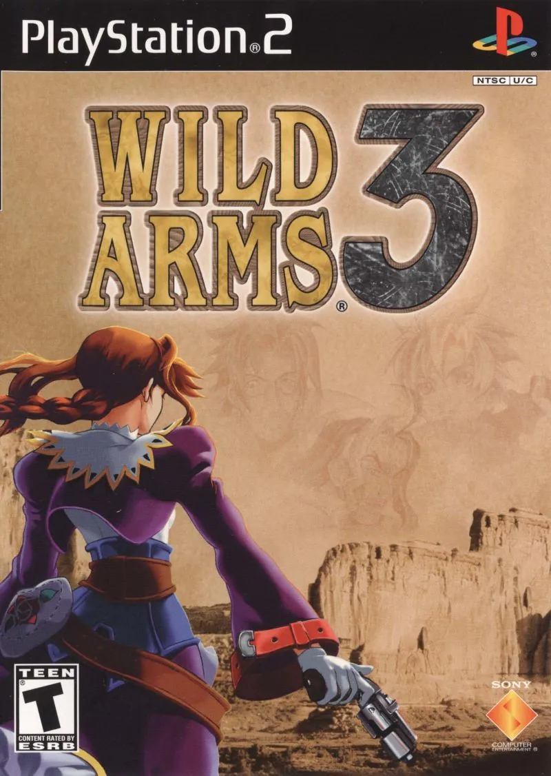 Portada americana de Wild Arms 3