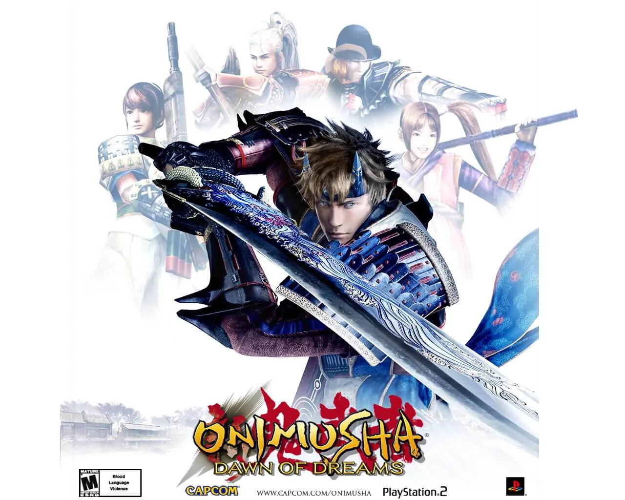 Anuncio de revista americana de Onimusha: Dawn of Dreams