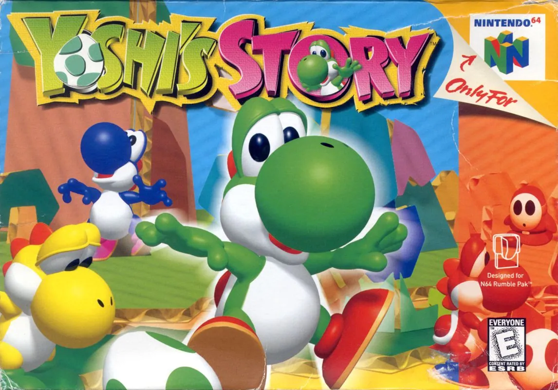 Portada americana de Yoshi 's Story