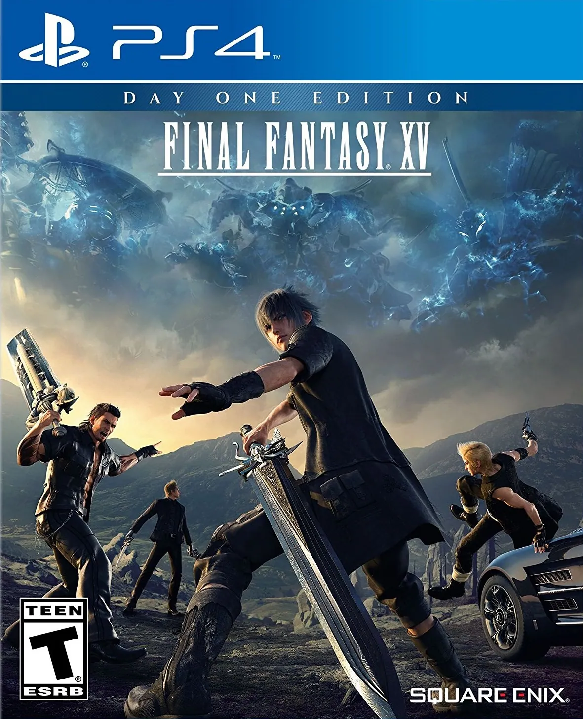 Portada americana de Final Fantasy XV