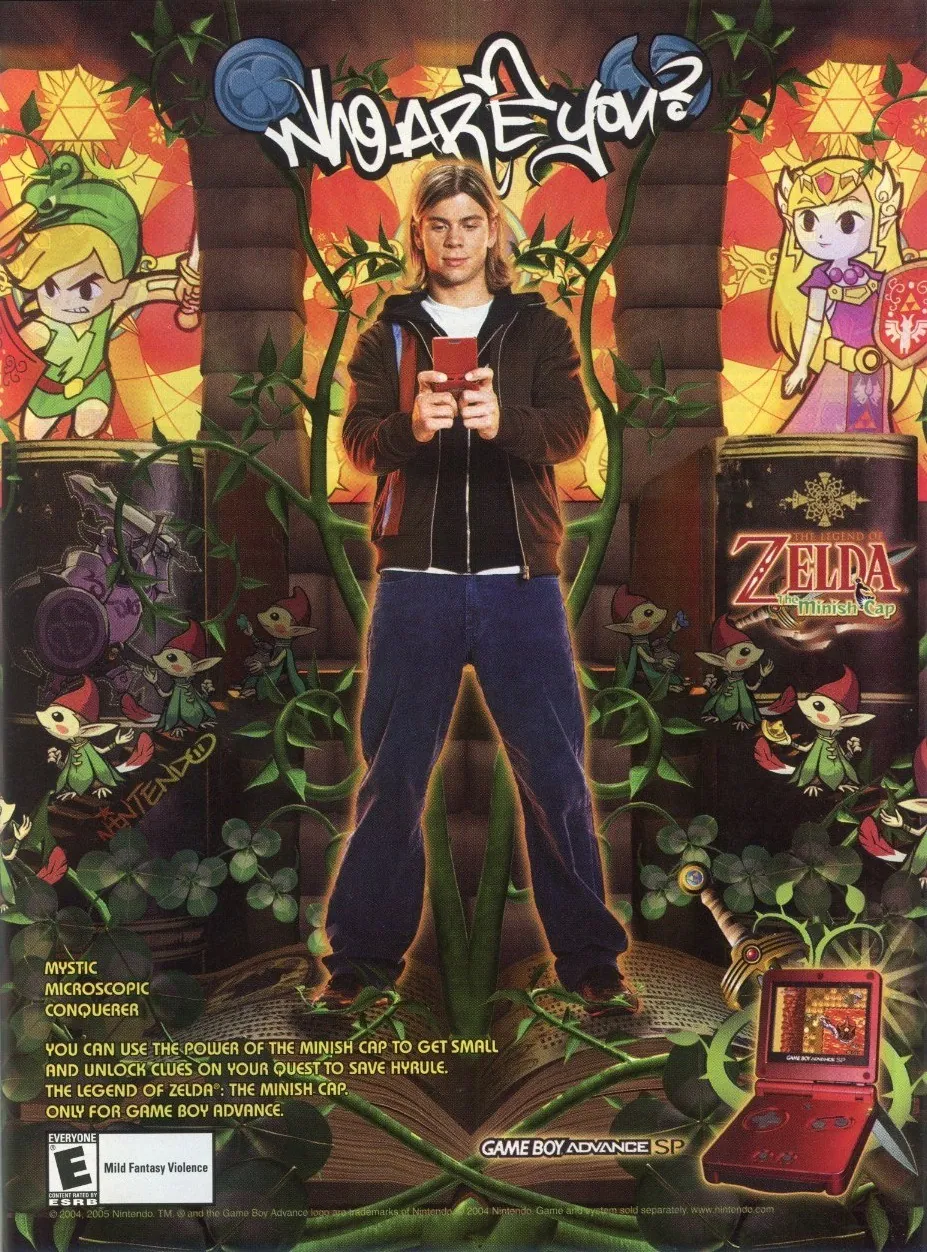 Otro anuncio gringo de The Legend of Zelda: The Minish Cap