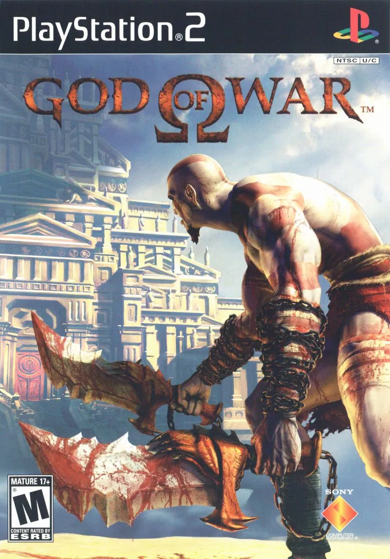 Portada americana de God of War