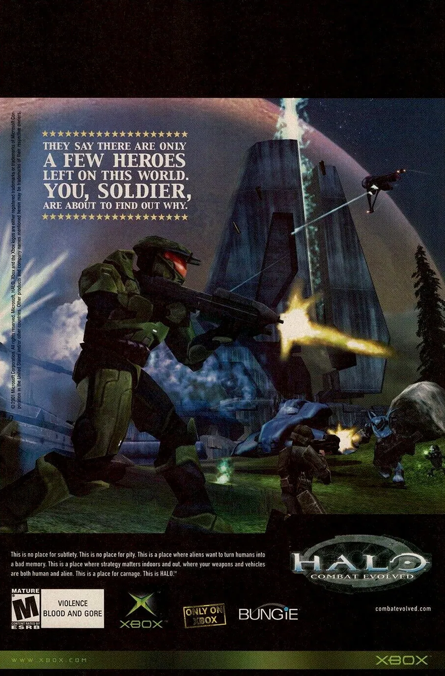 Otro anuncio gringo de Halo: Combat Evolved