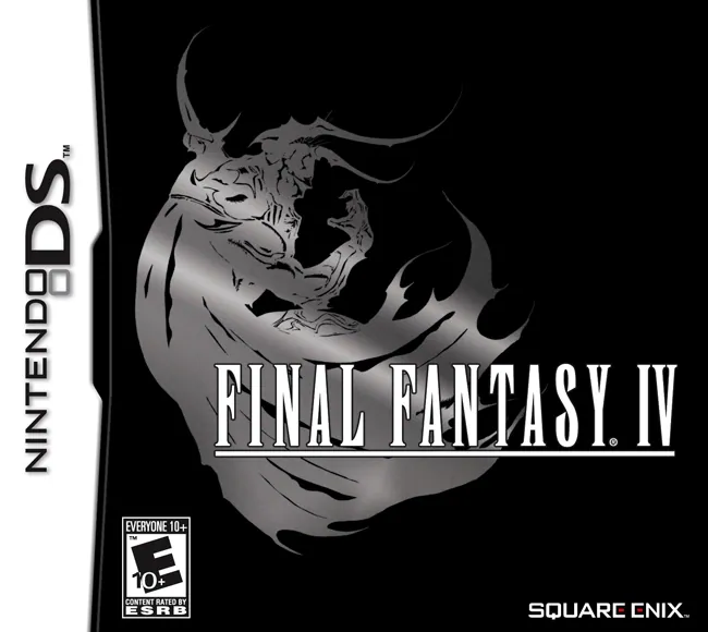 Portada gringa de Final Fantasy IV para DS