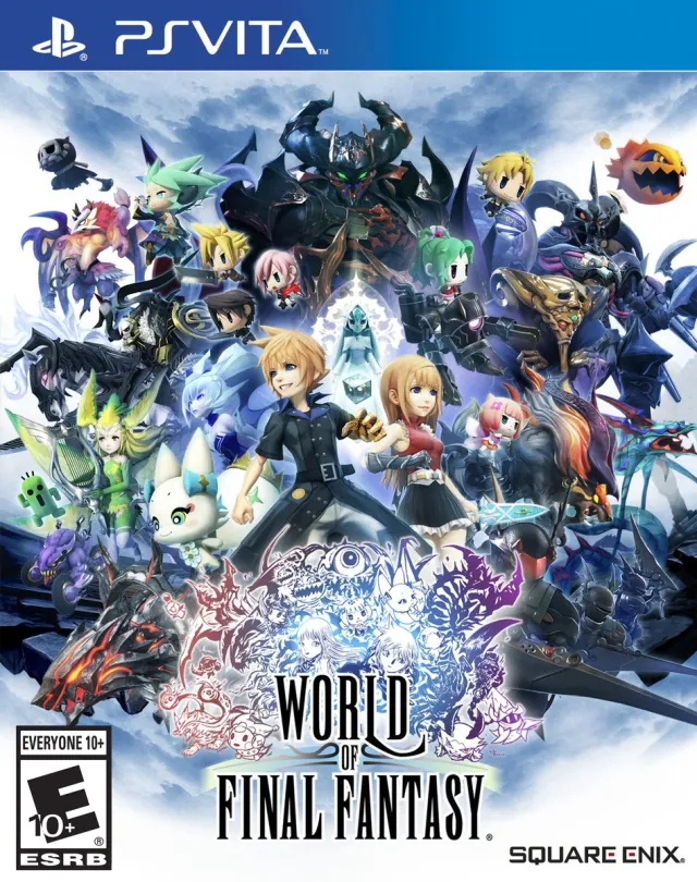 Versión de World of Final Fantasy para PS Vita