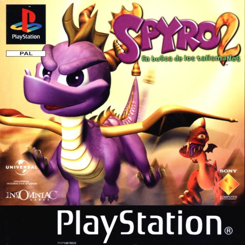 Portada española de Spyro 2: Ripto’s Rage