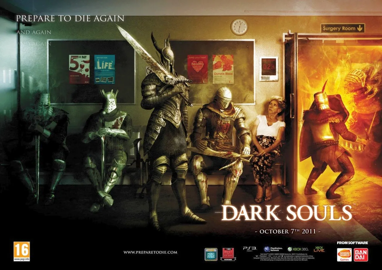 Anuncio europeo de Dark Souls