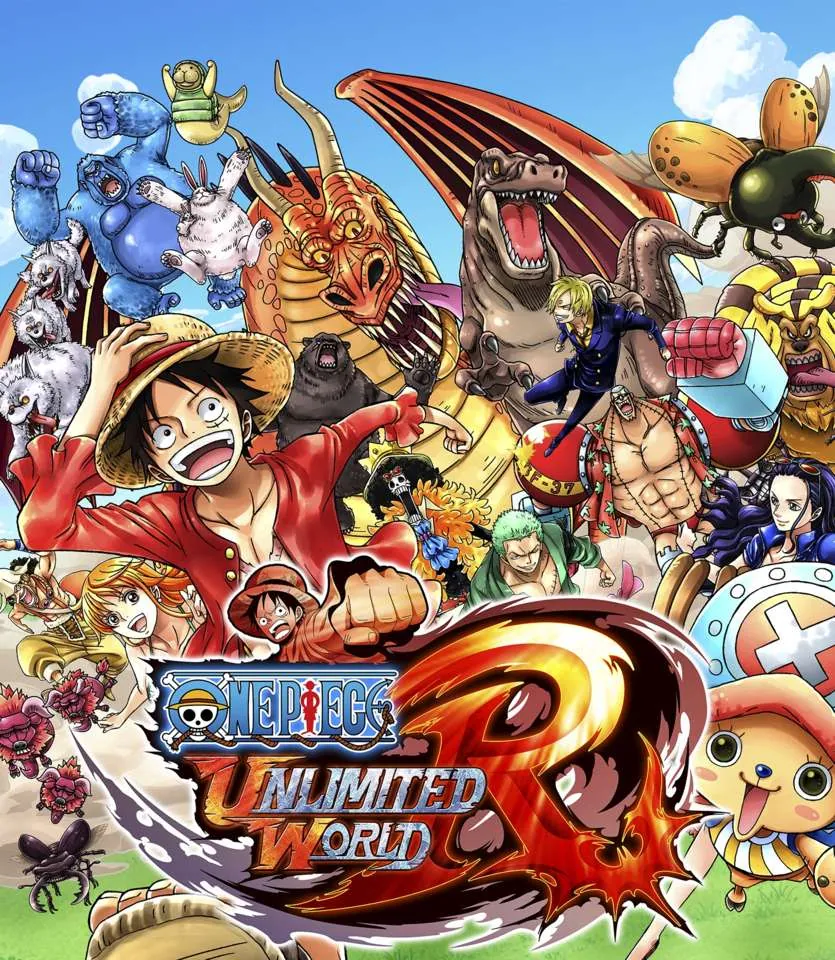 Portada del acción aventura de Luffy y amigos