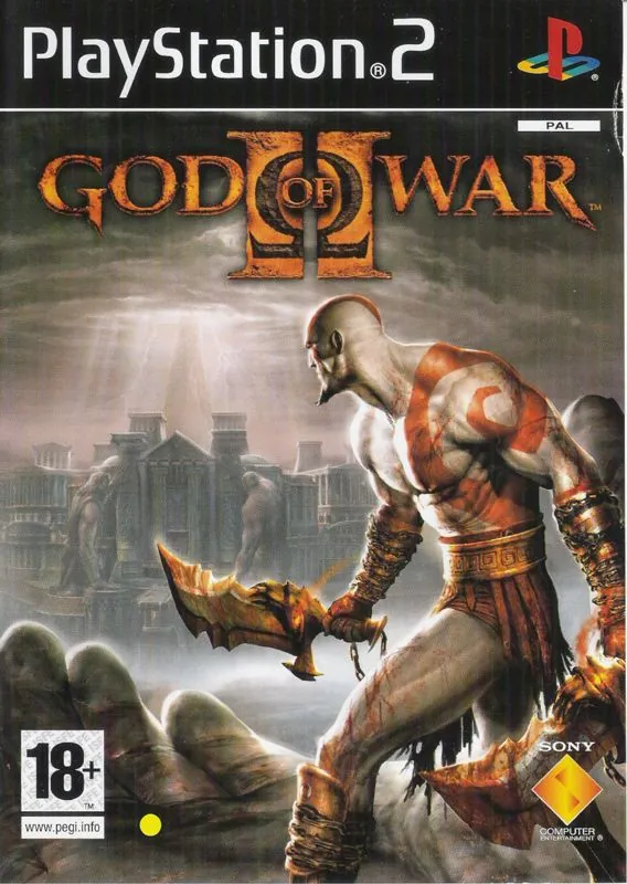 Portada europerra de God of War II