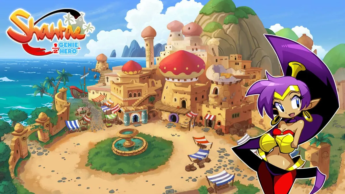 Shantae: Half-Genie Hero es un gran trabajo artistico audiovisual de parte de WayForward