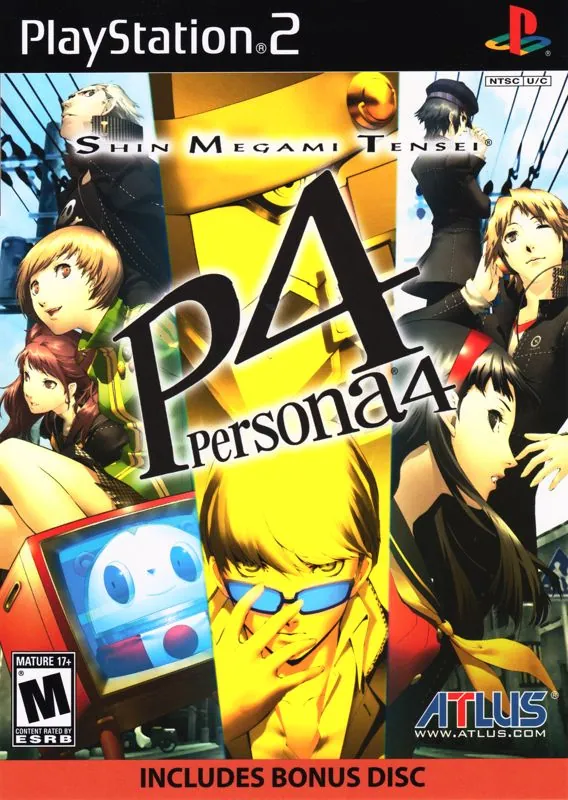Portada americana de Persona 4