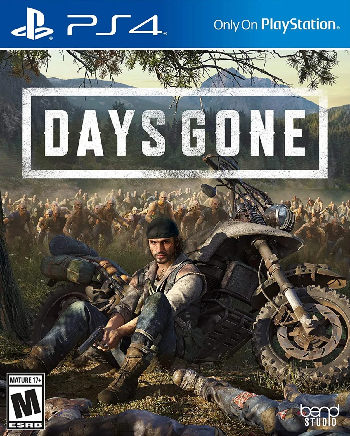 Portada del juego del ciclista matazombies