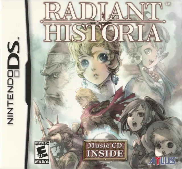 Portada americana de Radiant Historia