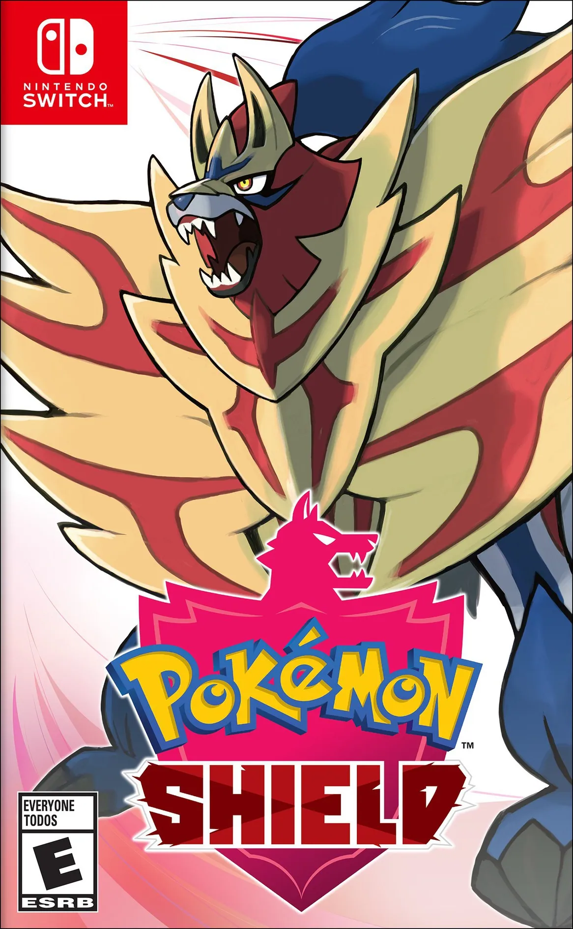 Portada de Pokémon Shield