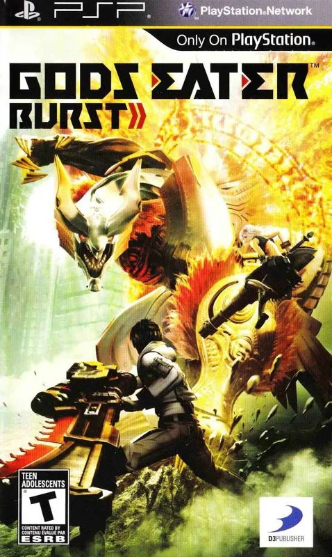 Portada americana de God Eater Burst