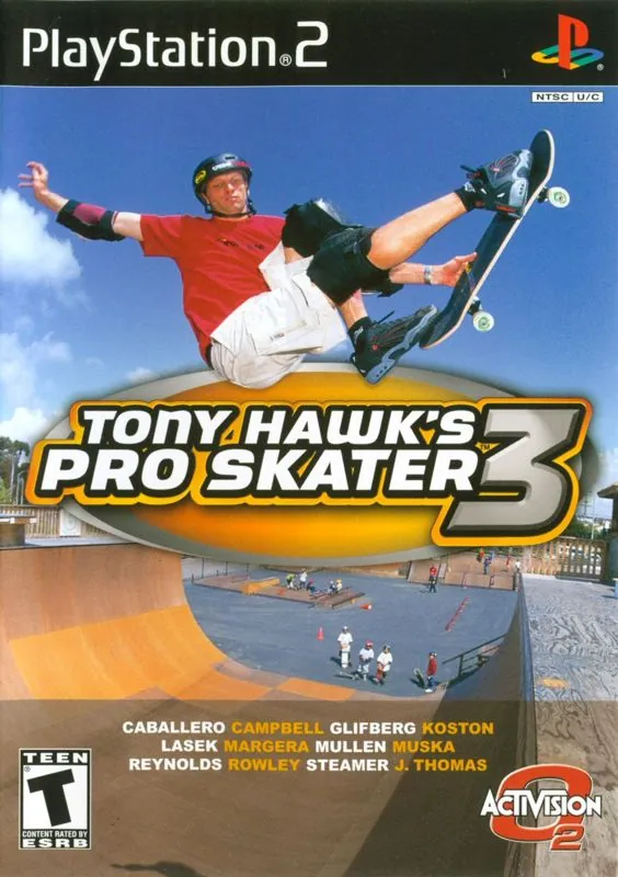Versión para PS2 de Tony Hawk’s Pro Skater 3