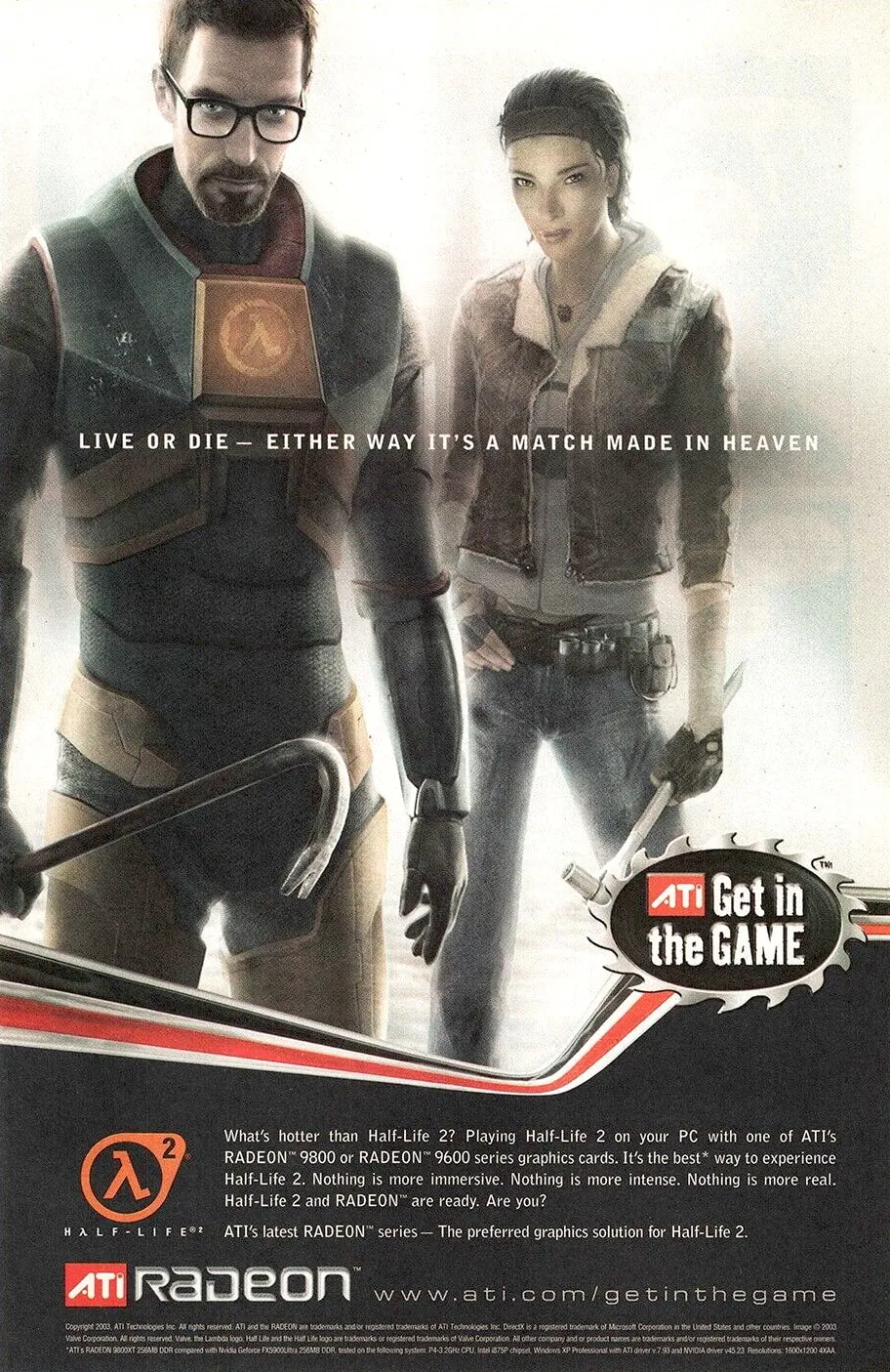 Anuncio de Half-Life 2 con Radeon de ATi