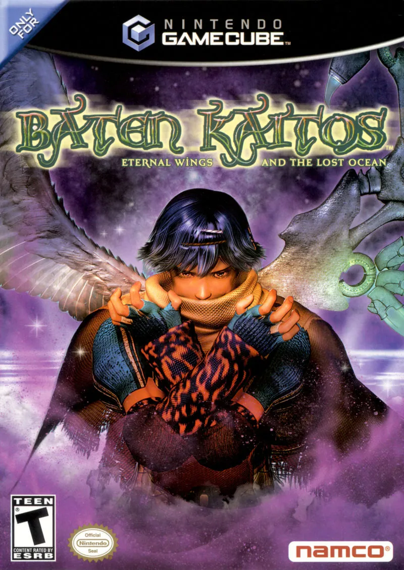 Portada americana de Baten Kaitos: Eternal Wings and the Lost Ocean