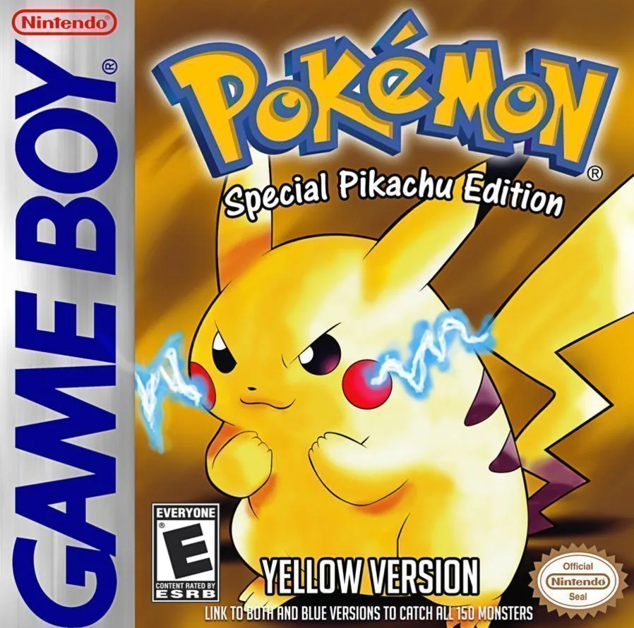 Portada americana de Pokémon Pikachu