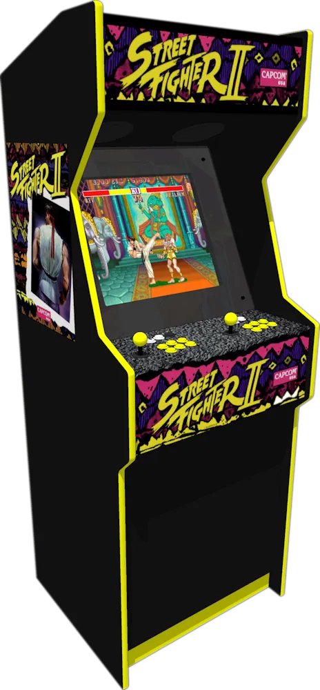 Cabinete arcade de Street Fighter II