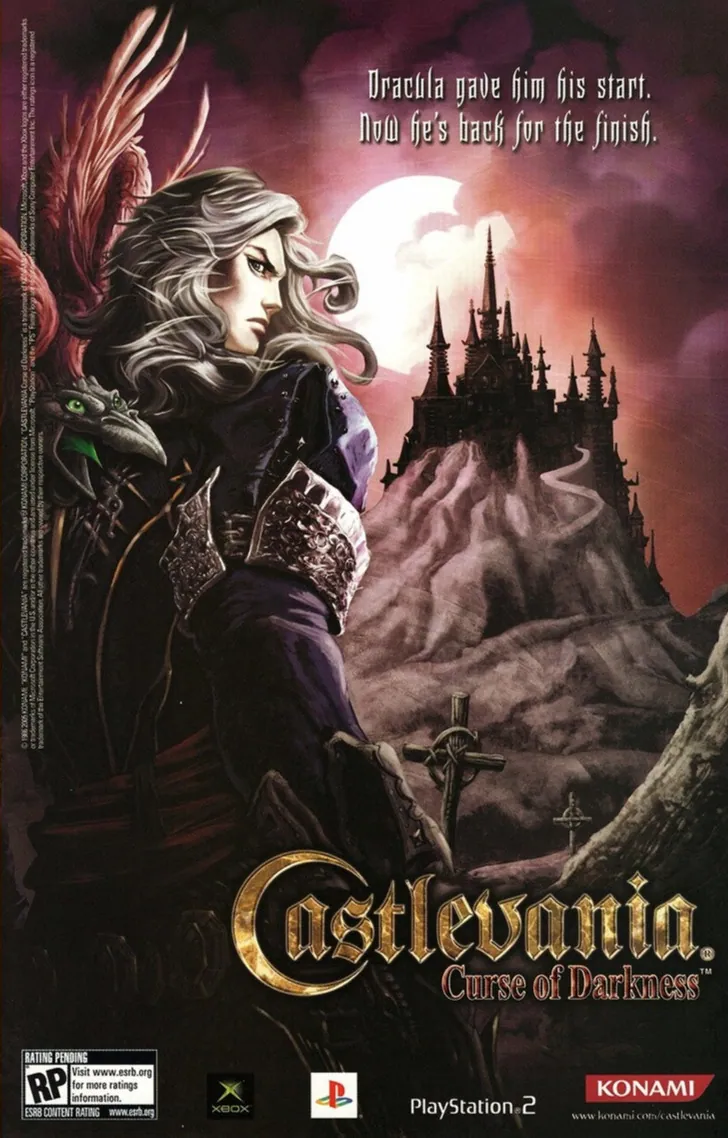Otro anuncio de revista de Castlevania: Curse of Darkness