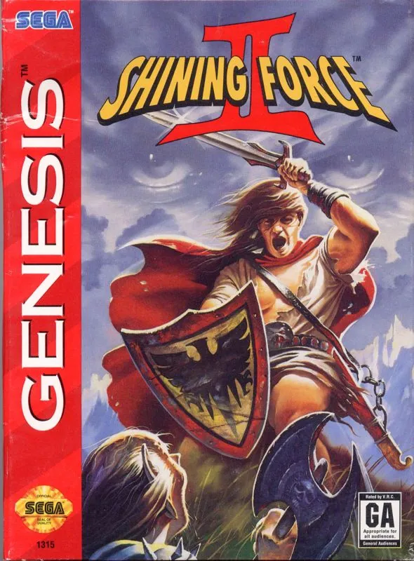 Portada americana de Shining Force II
