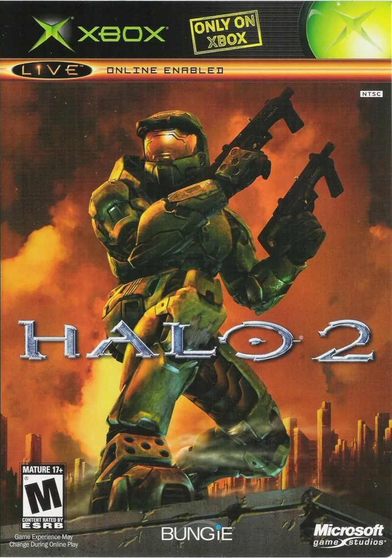 Portada de Halo 2 para el Xbox original