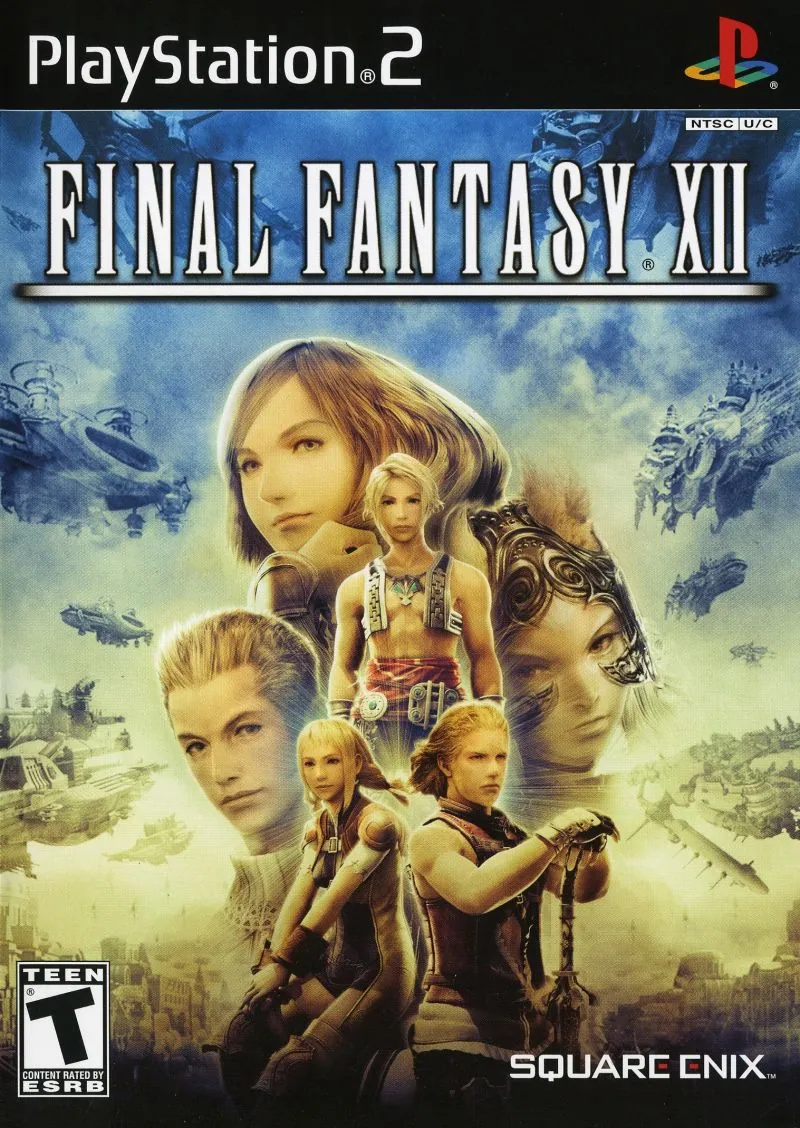 Portada americana de Final Fantasy XII