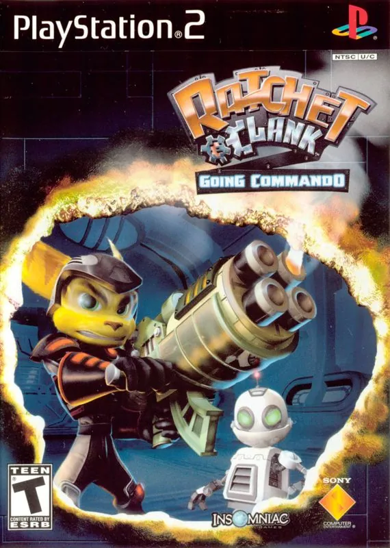 Portada americana de Ratchet & Clank: Going Commando