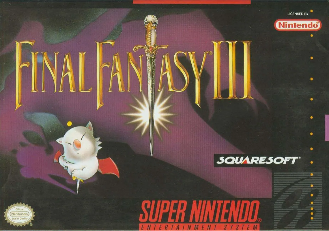 Portada americana de Final Fantasy VI
