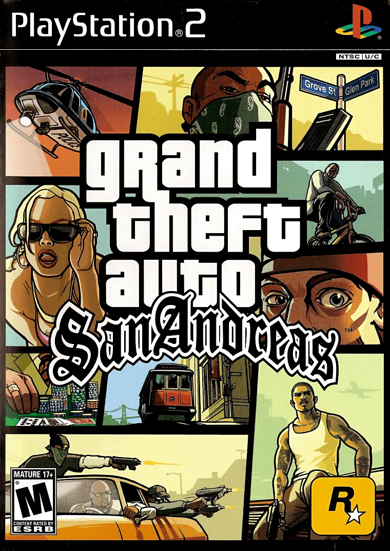 Versión de Grand Theft Auto: San Andreas para PS2