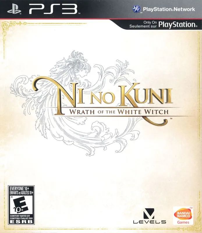 Portada americana de Ni no Kuni: Wrath of the White Witch