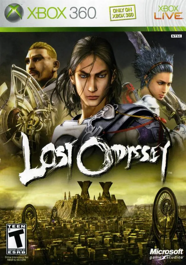 Portada americana de Lost Odyssey