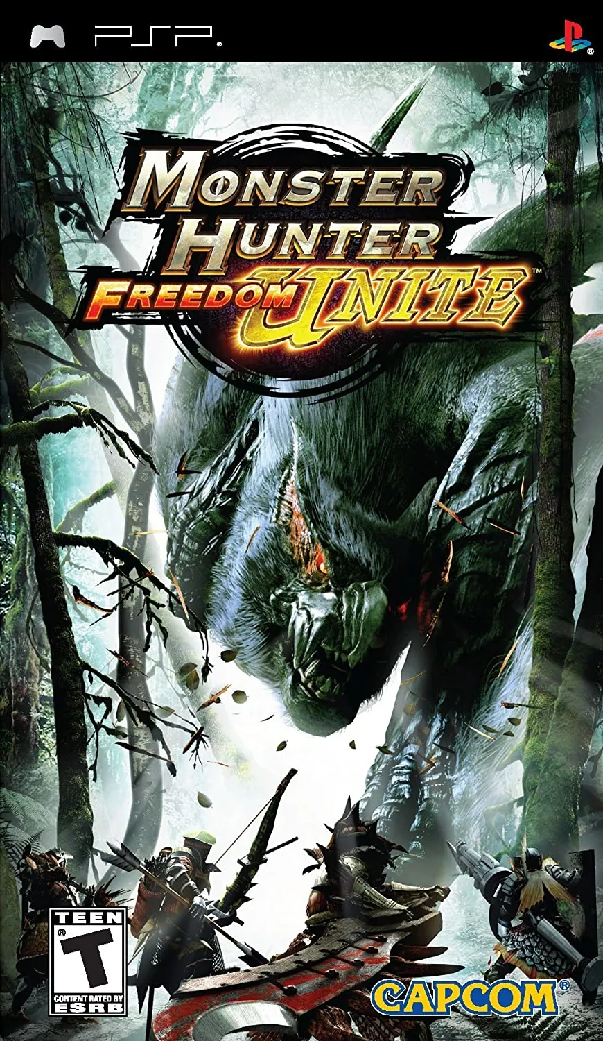 Portada americana del popular juego de PSP