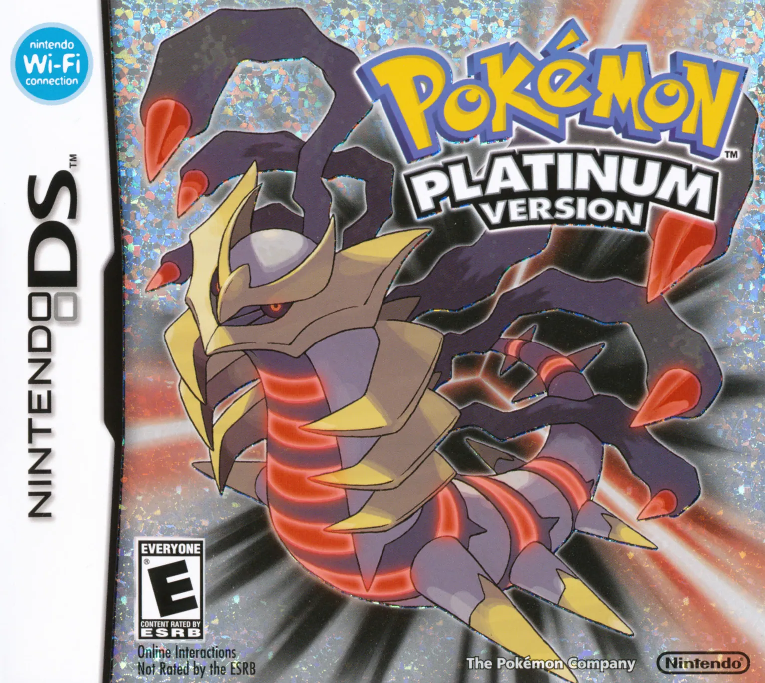 Portada americana de Pokémon Platinum