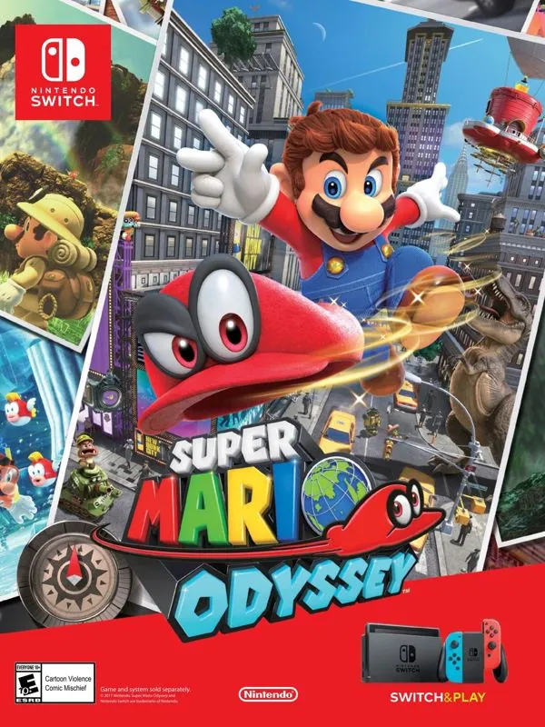 Anuncio gringo de Super Mario Odyssey