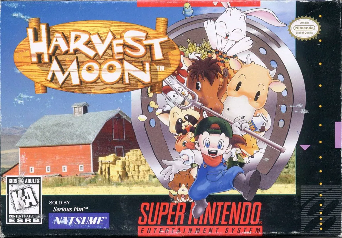 Portada americana del 1er Harvest Moon