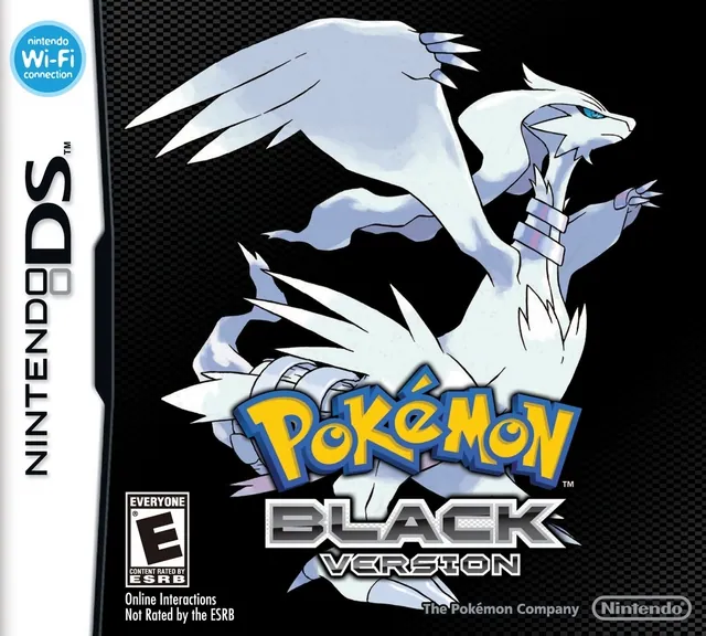 Portada americana de Pokémon Black