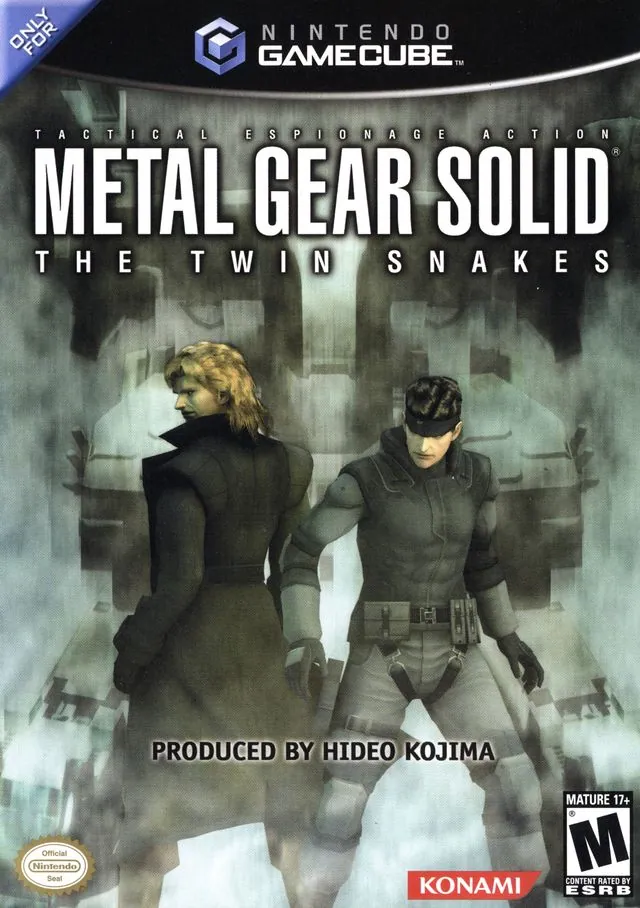 Portada americana de Metal Gear Solid: The Twin Snakes